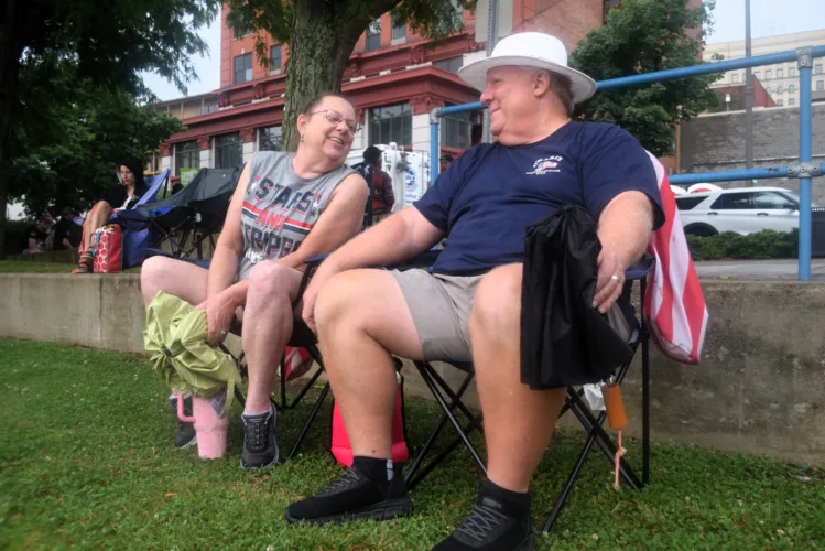Soggy Weather Doesn't Keep Wheeling From Celebrating Independence Day